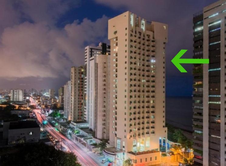 Flat 10 Andar Hotel Costa Mar Acesso Direto Praia Jaboatao dos Guararapes Exterior foto